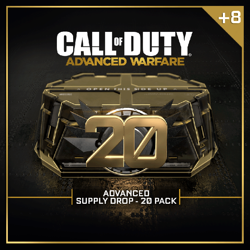 Front Cover for Call of Duty: Advanced Warfare - Advanced Supply Drop: 20 Pack (PlayStation 4) (download release)