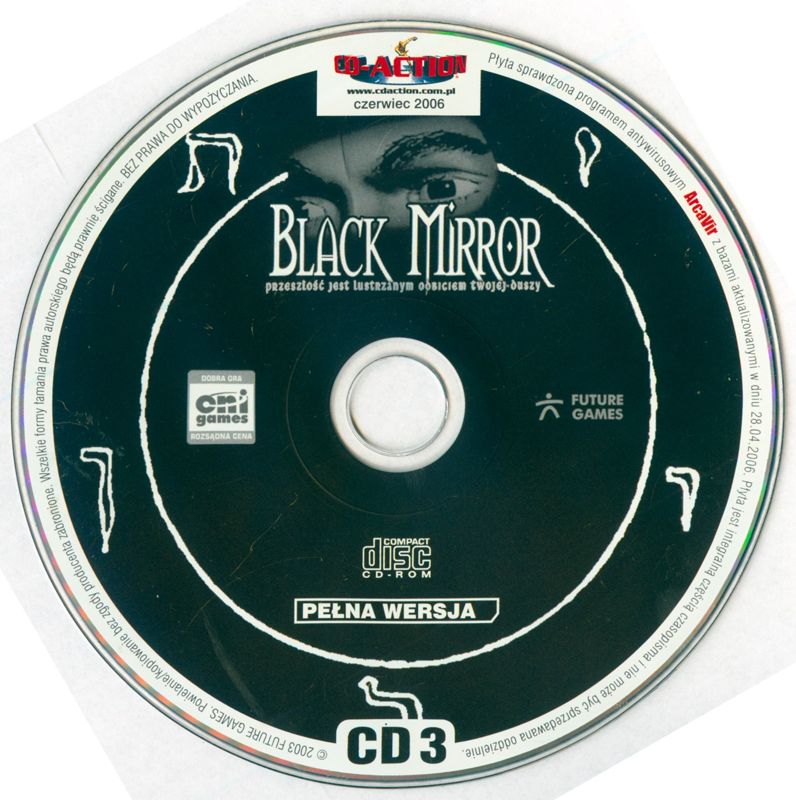 The Black Mirror cover or packaging material MobyGames