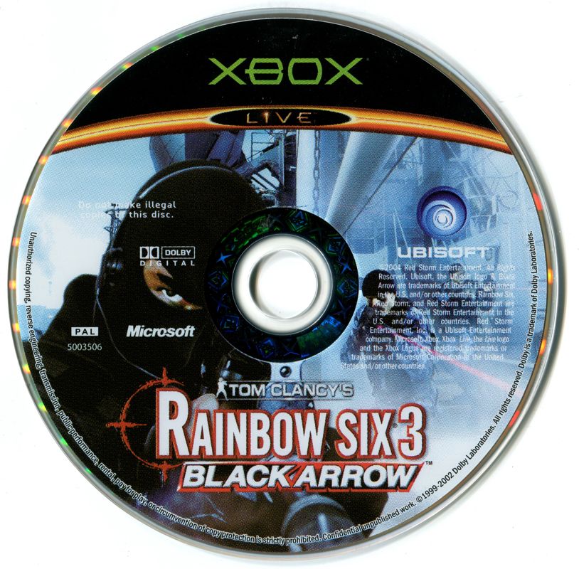 Media for Tom Clancy's Rainbow Six 3: Black Arrow (Xbox)