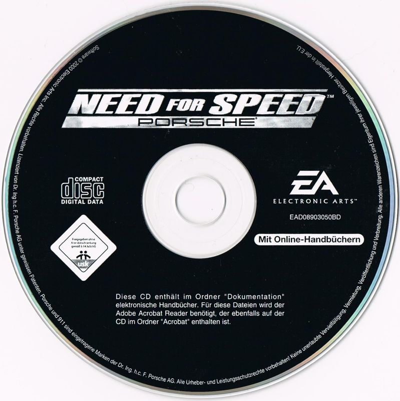 Media for Need for Speed: Porsche Unleashed (Windows) (40th Anniversary of the Porsche 911 Edition including audio disc)