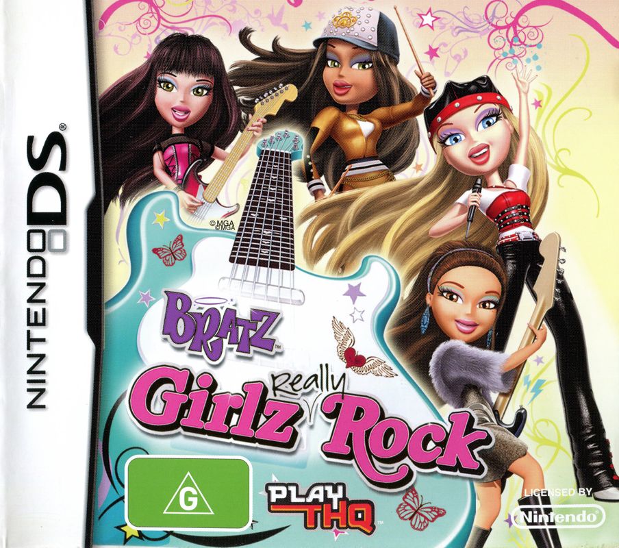 Front Cover for Bratz Girlz Really Rock (Nintendo DS)