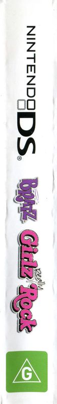 Spine/Sides for Bratz Girlz Really Rock (Nintendo DS)