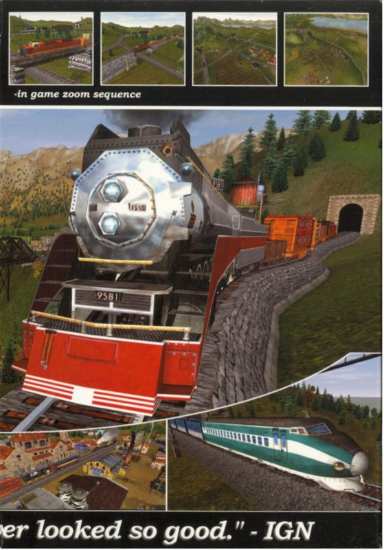 Railroad Tycoon 3 cover or packaging material - MobyGames