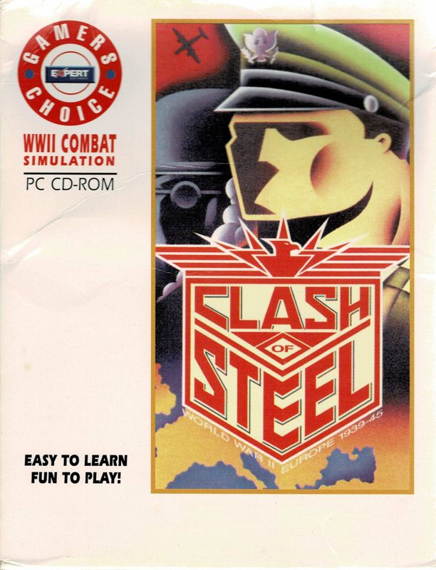 Front Cover for Clash of Steel: World War II, Europe 1939-45 (DOS) (Gamers Choice release)