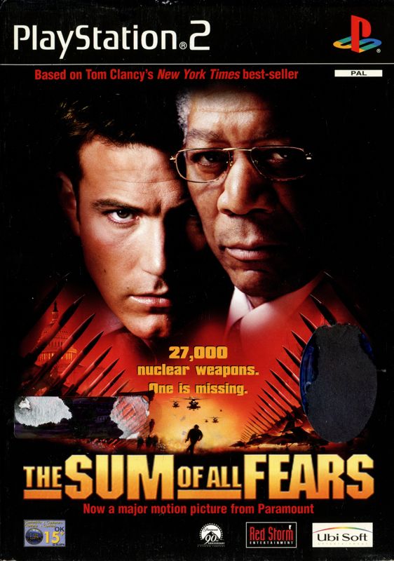 Front Cover for The Sum of All Fears (PlayStation 2)