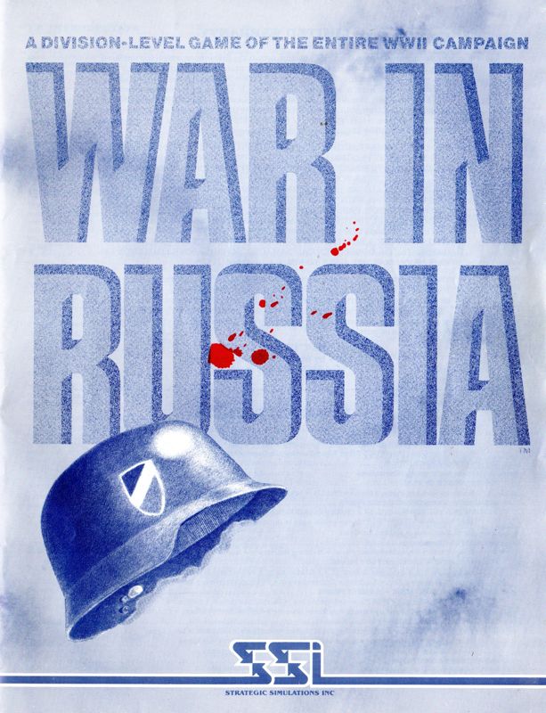 Manual for War in Russia (Apple II)