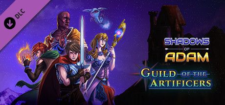 Front Cover for Shadows of Adam: Guild of the Artificers (Linux and Macintosh and Windows) (Steam release)