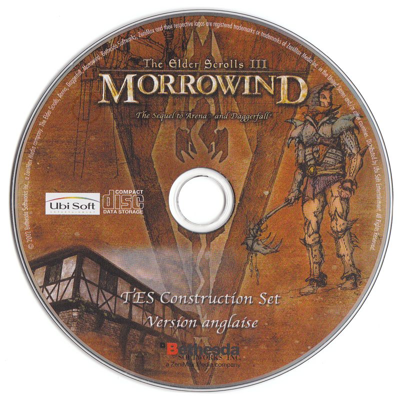 Media for The Elder Scrolls III: Morrowind (Windows): Construction Set