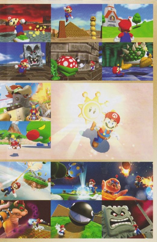 Inside Cover for Super Mario 3D All-Stars (Nintendo Switch): Right