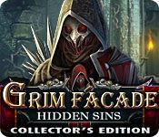 Front Cover for Grim Facade: Hidden Sins (Collector's Edition) (Windows) (Big Fish Games release)