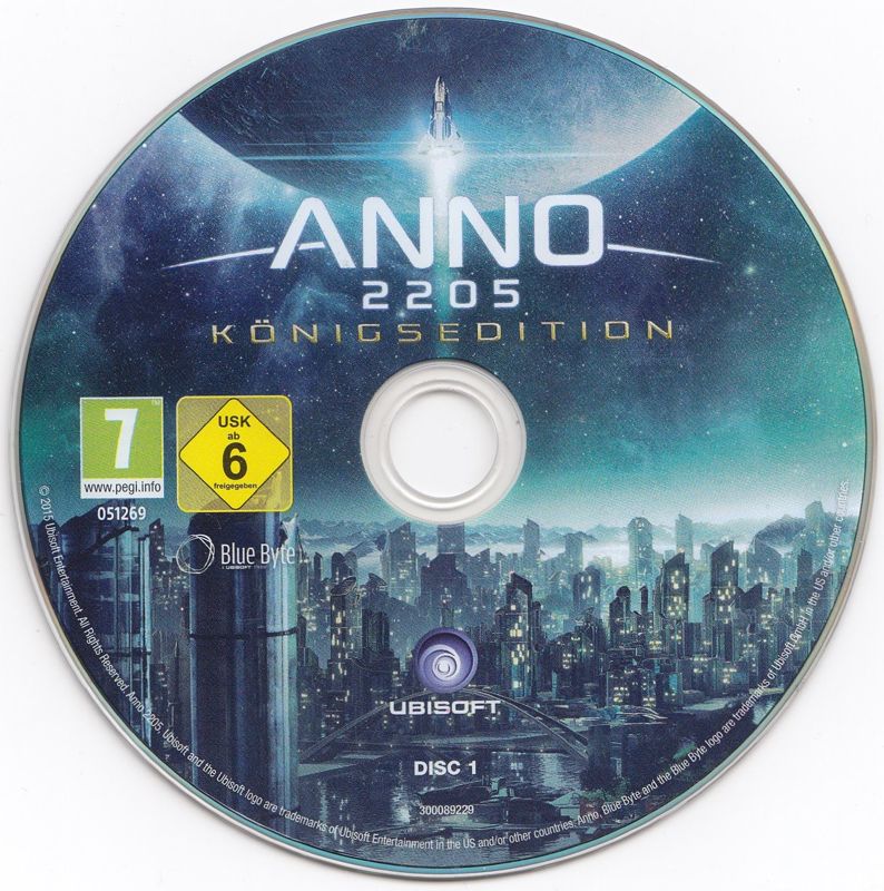 Media for Anno 2205: Ultimate Edition (Windows): Disc 1