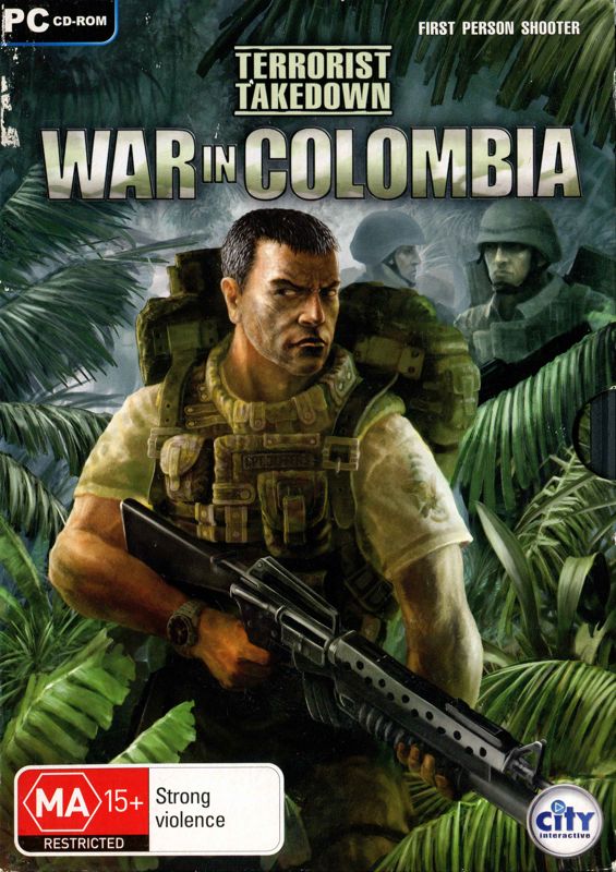 Front Cover for Terrorist Takedown: War in Colombia (Windows)