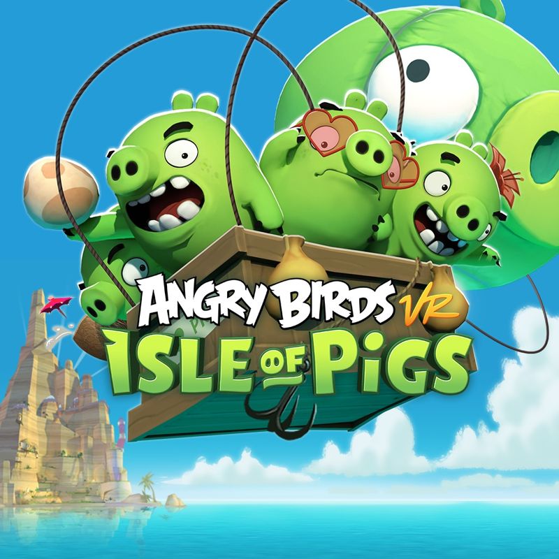 Front Cover for Angry Birds VR: Isle of Pigs (PlayStation 4) (download release)