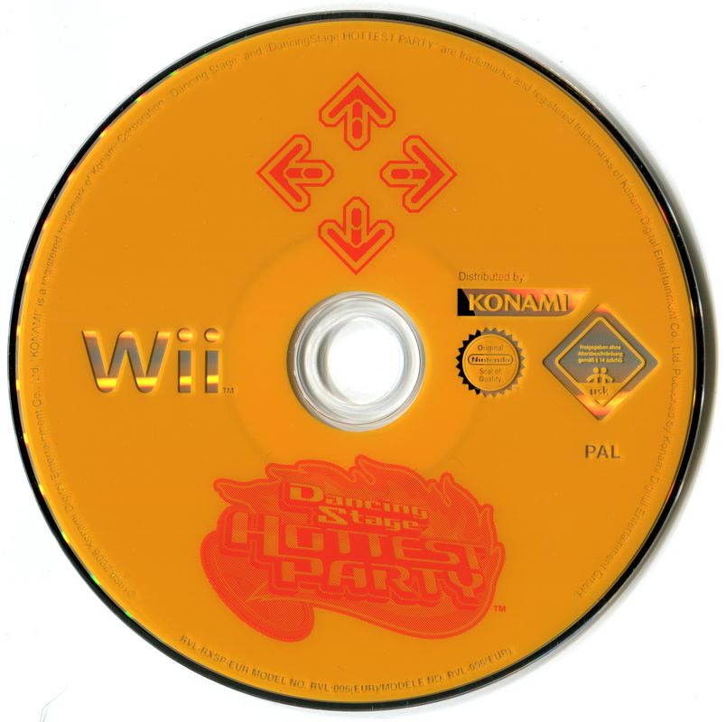 Media for Dance Dance Revolution: Hottest Party (Wii)