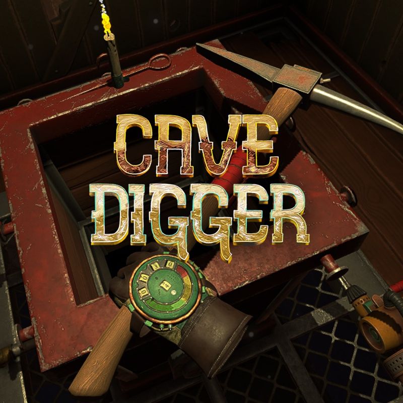 Front Cover for Cave Digger (PlayStation 4) (download release)