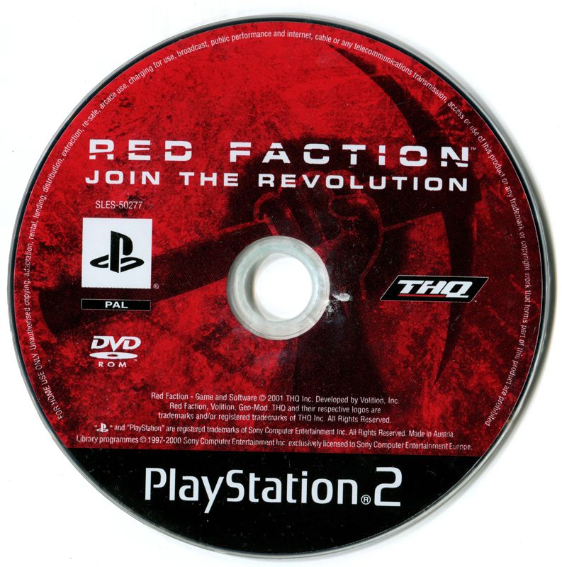 Red Faction cover or packaging material - MobyGames