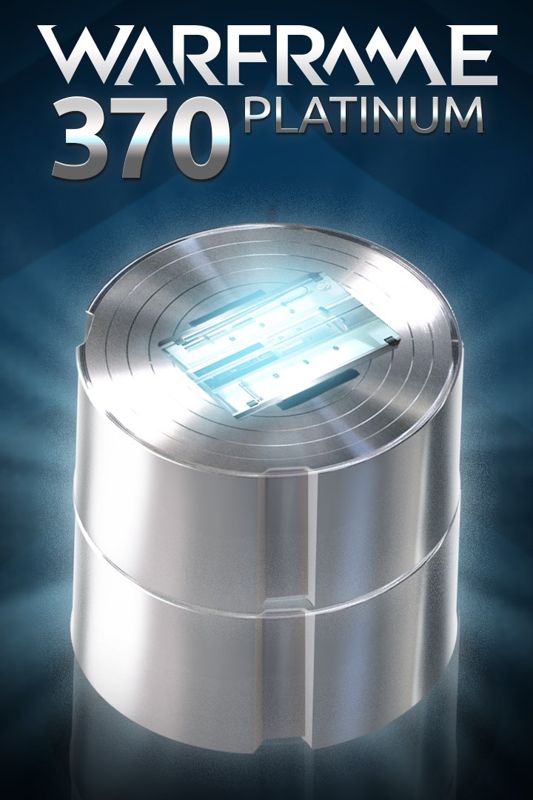 Warframe 370 Platinum cover or packaging material MobyGames