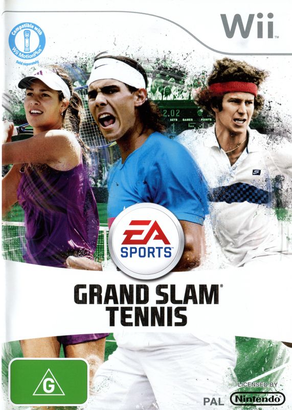 Front Cover for Grand Slam Tennis (Wii)