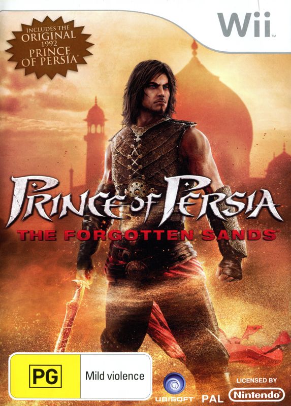 Front Cover for Prince of Persia: The Forgotten Sands (Wii)