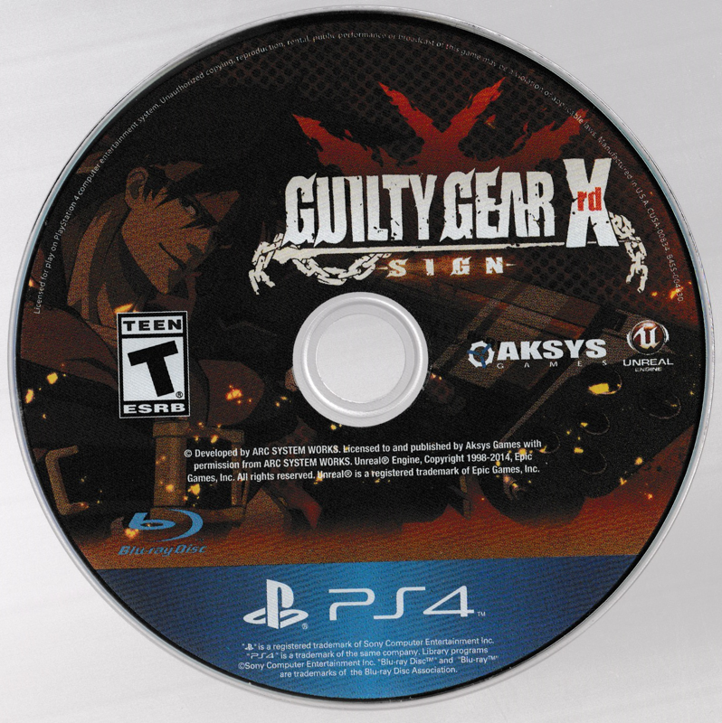 Media for Guilty Gear Xrd: -Sign- (PlayStation 4)