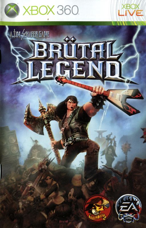 Manual for Brütal Legend (Xbox 360): Front