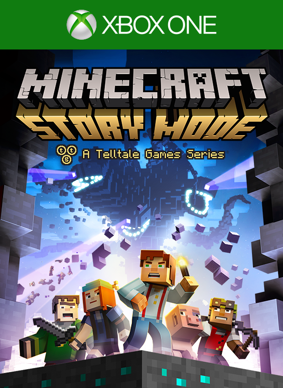 Minecraft: Story Mode - The Complete Adventure cover or packaging material  - MobyGames