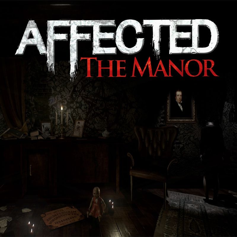 Front Cover for Affected: The Manor (PlayStation 4) (download release)