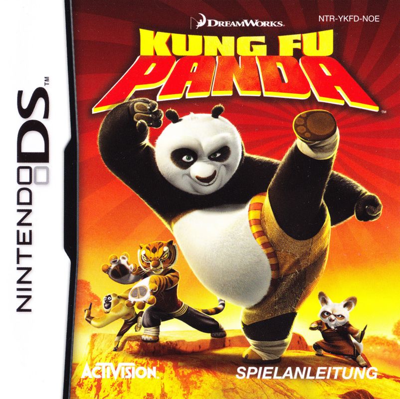 Manual for Kung Fu Panda (Nintendo DS): Front