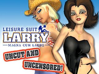 Front Cover for Leisure Suit Larry: Magna Cum Laude (Uncut and Uncensored!) (Windows) (Direct2Drive release)