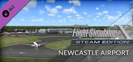 Front Cover for Microsoft Flight Simulator X: Steam Edition - Newcastle Airport (Windows) (Steam release)