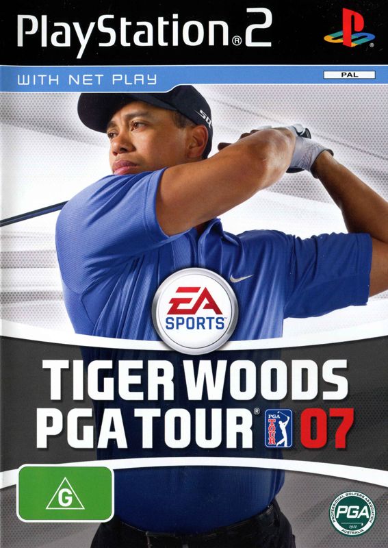 Front Cover for Tiger Woods PGA Tour 07 (PlayStation 2)