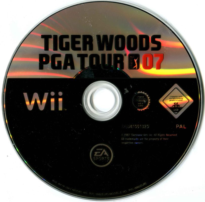 Tiger Woods PGA Tour 07 cover or packaging material - MobyGames