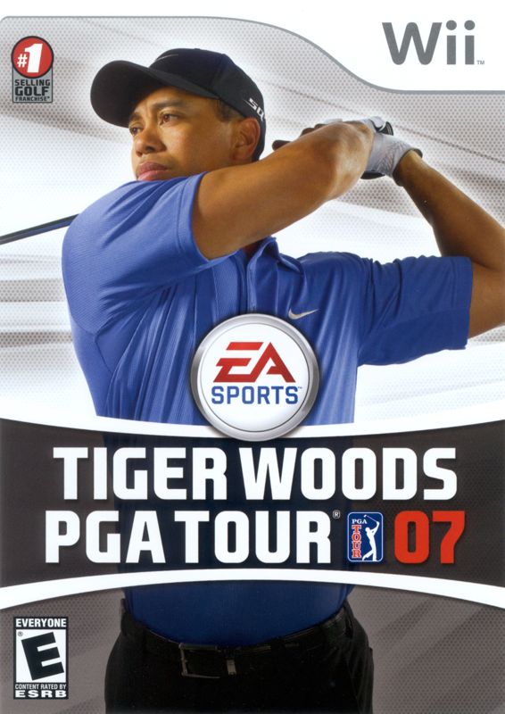 Front Cover for Tiger Woods PGA Tour 07 (Wii)