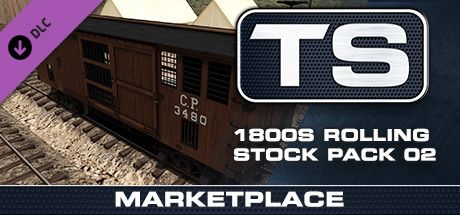Front Cover for TS Marketplace: 1800s Rolling Stock Pack 02 (Windows) (Steam release)