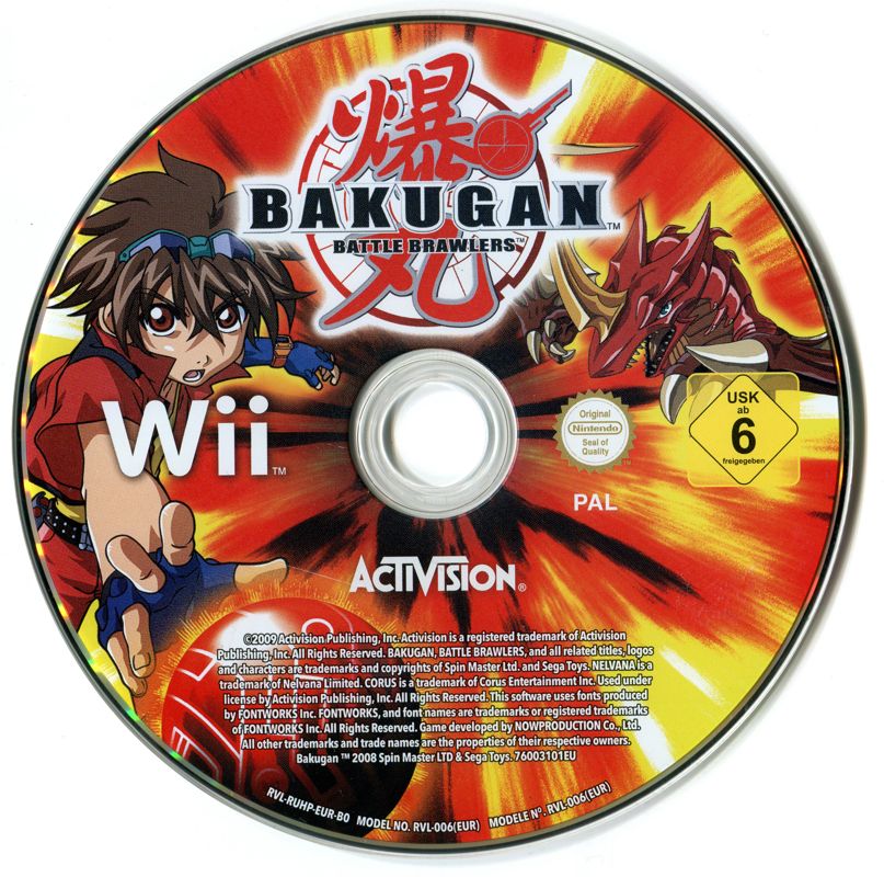 Media for Bakugan: Battle Brawlers (Wii)