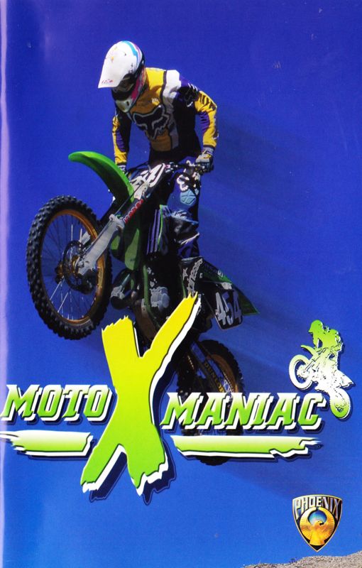 Manual for Moto X Maniac (PlayStation 2): Front