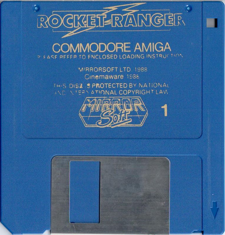 Media for Rocket Ranger (Amiga): 1