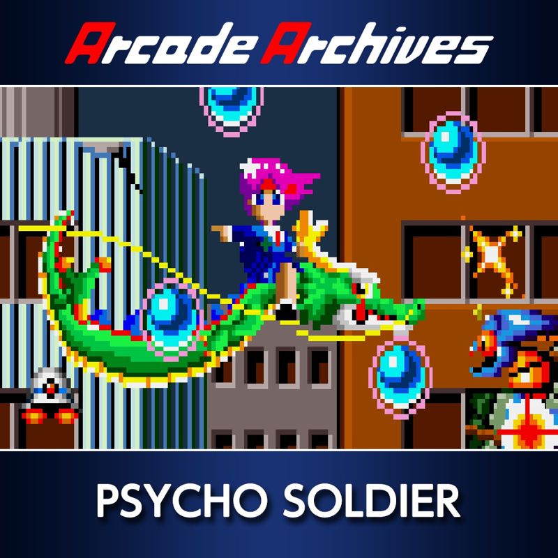 Front Cover for Psycho Soldier (PlayStation 4) (download release)