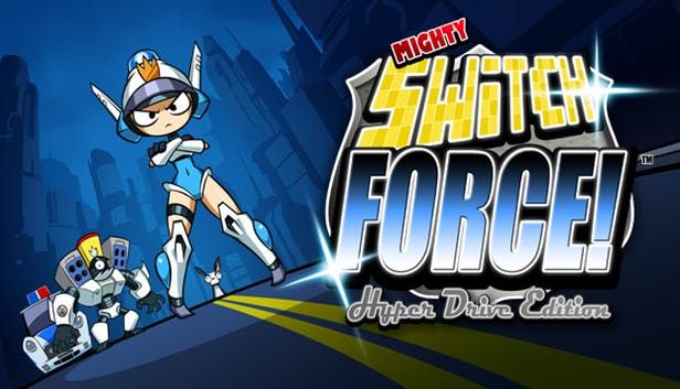 Front Cover for Mighty Switch Force! Hyper Drive Edition (Windows) (Humble Store release)