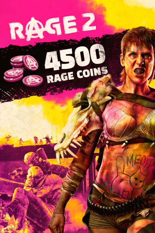 Front Cover for Rage 2: 4500 RAGE Coins (Windows Apps and Xbox One) (download release)