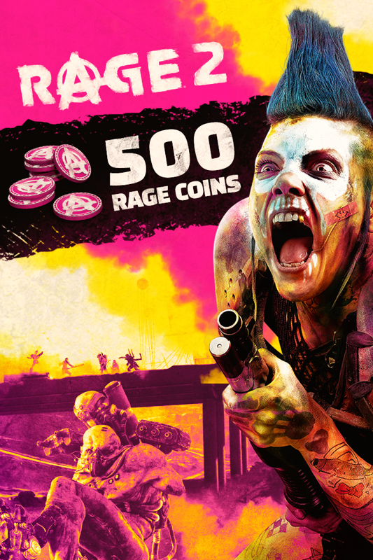Front Cover for Rage 2: 500 RAGE Coins (Windows Apps and Xbox One) (download release)