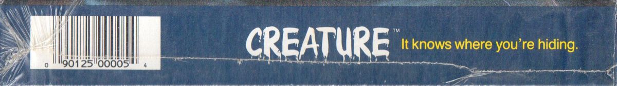 Spine/Sides for Creature (Amiga): Bottom