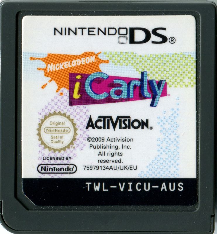 Media for iCarly (Nintendo DS): Front