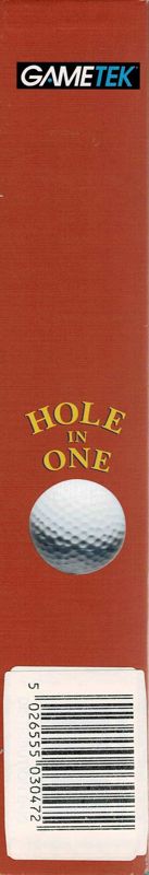 Spine/Sides for Hole in One (DOS): Left