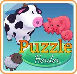 Front Cover for Puzzle Herder (Nintendo Switch) (download release)
