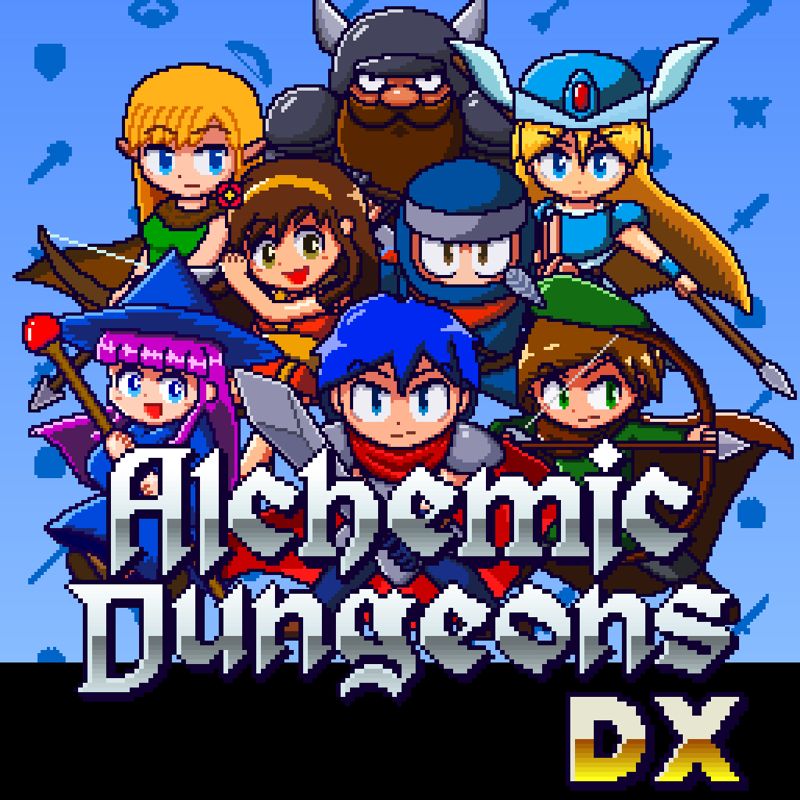 Front Cover for Alchemic Dungeons DX (Nintendo Switch) (download release)