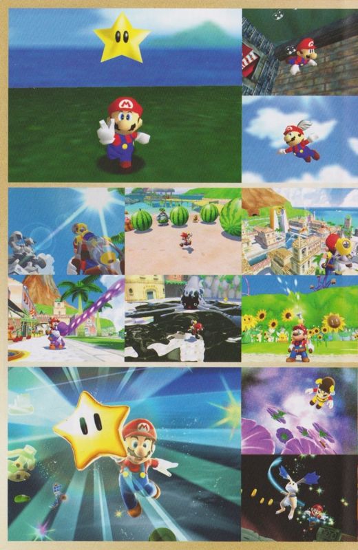 Inside Cover for Super Mario 3D All-Stars (Nintendo Switch): Left