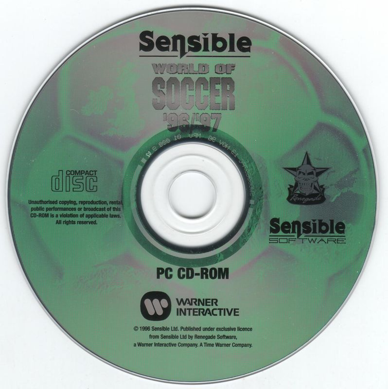 Media for Sensible World of Soccer '96/'97 (DOS)