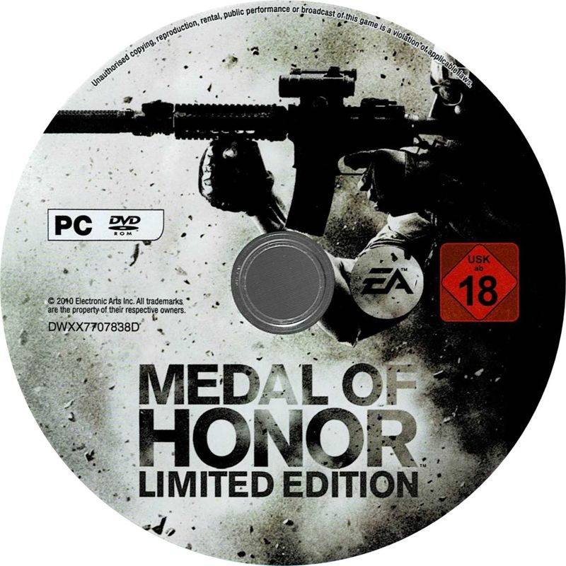 Medal of Honor (Limited Edition) cover or packaging material - MobyGames