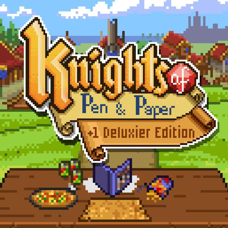 Front Cover for Knights of Pen & Paper: +1 Deluxier Edition (Nintendo Switch) (download release)
